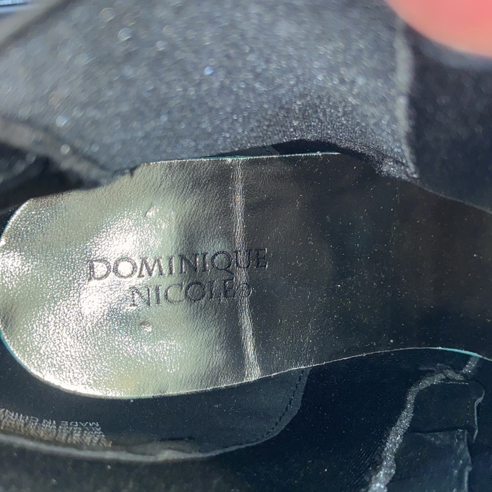 Dominique Nicole NEW Gelsey Black Ankle Bootie | Size: 9 1/2 - Picture 6 of 6
